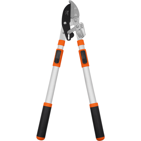Zenport LRT11 Telescopic Ratchet Anvil Lopper, Silver