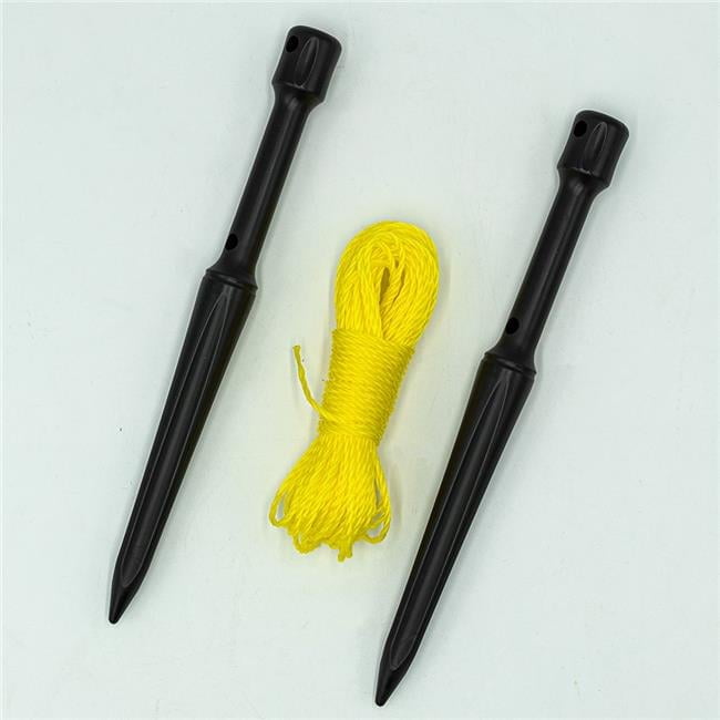 Zenport Planting Line Stake Planting Line Stake Holder Set And 50-Foot ...