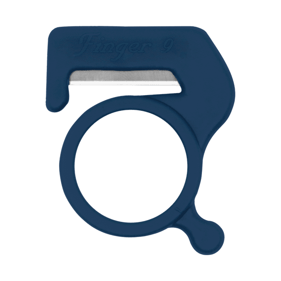 Zenport FGK9B Speedy Cutter Ring Knife, Blue - 10 Pack