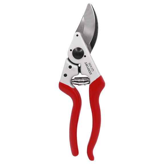 Zenport QZ408 8.5" Professional Bypass Pruner, 2 Inch Blades, Red - 3 Pack