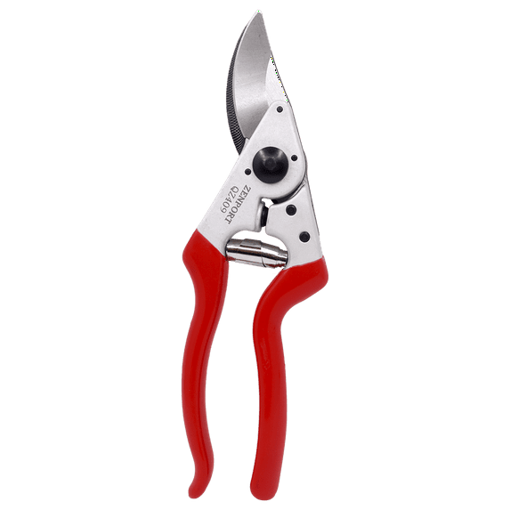Zenport QZ409 Professional Left-handed Bypass Pruning Shear, 2 Inch Blades, Red