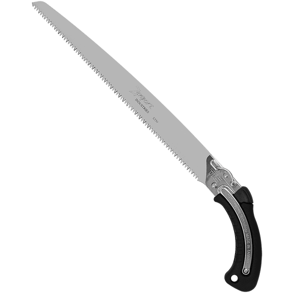 Zenport S350 Hand Saw w/ Replaceable, 13.8 Inch High Carbon Steel Blade, Black