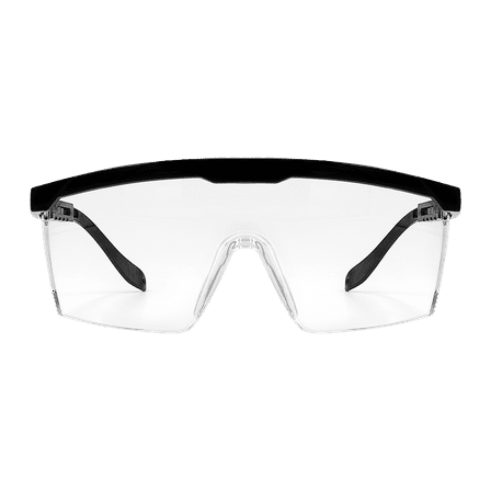 Zenport SG2612 Wrap-Around Safety Glasses, UV-Coating and Adjustable Temples