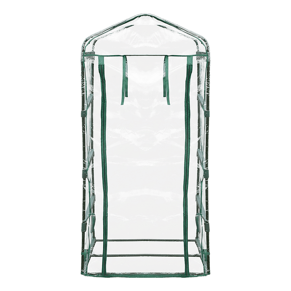 Zenport SH3205 Vertical Greenhouse with Growing Rack, 1.5'x2.5'x5', Green - 5 Pack