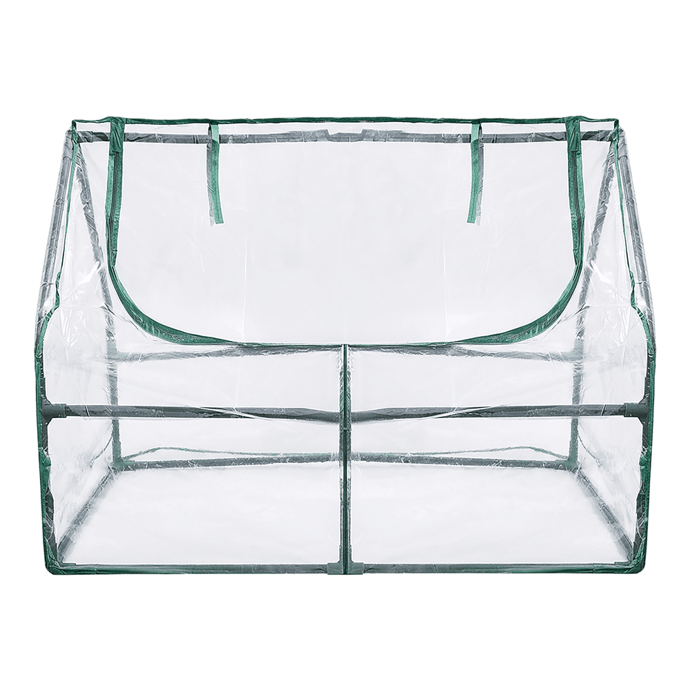 Zenport SH3214A 4ft Greenhouse - 4'x4'x3', Green