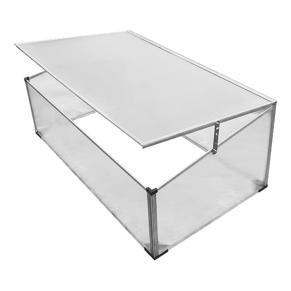 Zenport SH7005-ZD Folding Aluminum Cold Frame Greenhouse