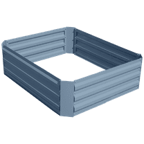 Zenport WS1203 Raised Garden Bed Kit, Gray (47.3"x35.4"x11.8"), Gray