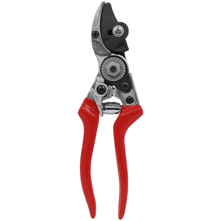 Zenport Z202 Heavy Duty Pruner, Cut-n-Hold, 8-Inch, Red - 3 Pack