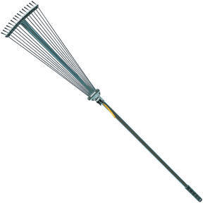 Yeyebest Lawn Leveling Rake 27 in Stainless Steel Garden Rake with ...