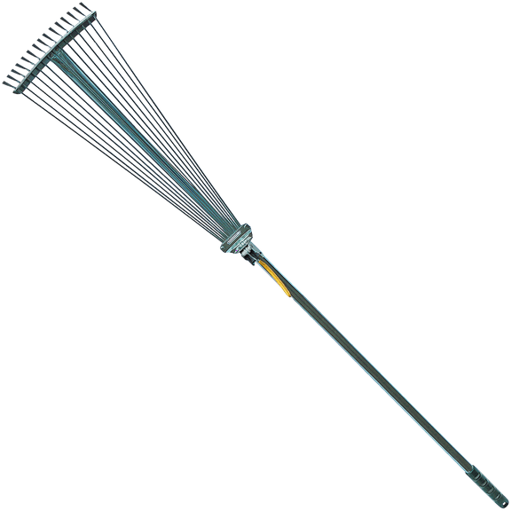 Zenport ZL201 Adjustable Steel Rake, Silver