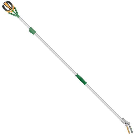 Zenport ZL6146B Long Reach Telescopic Fruit Picker, 10-Feet Extension, Silver