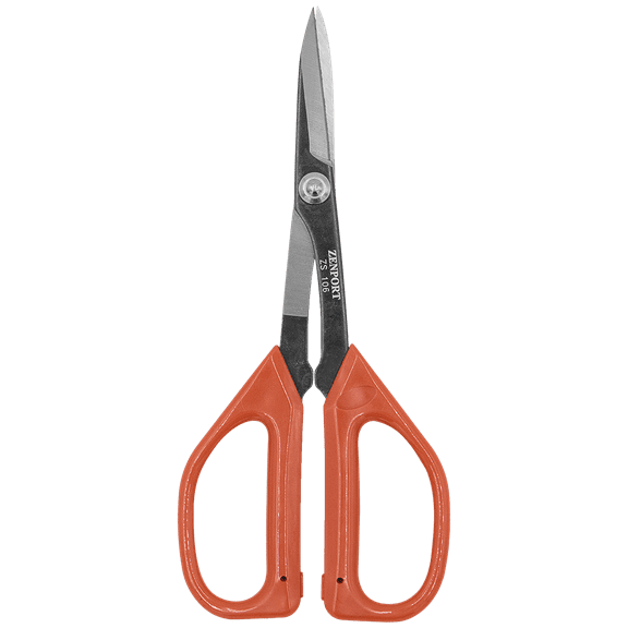 Zenport ZS106 Bonsai Pruning Scissors, 7.5-Inch, Orange