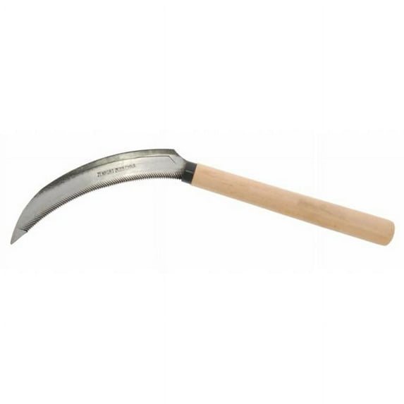 ZenportK205-20PK Harvest Knife Weeding Sickle Wood Handle- Box of 20