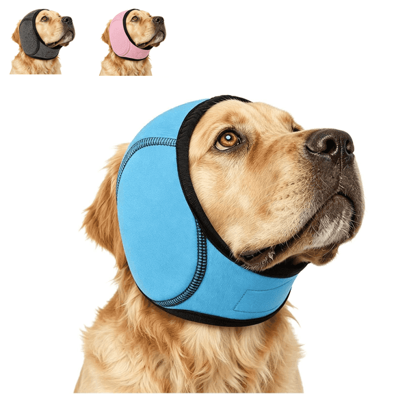Zenpup Noise Cancelling Ear Wrap, Dog Noise Reducing Head Wrap