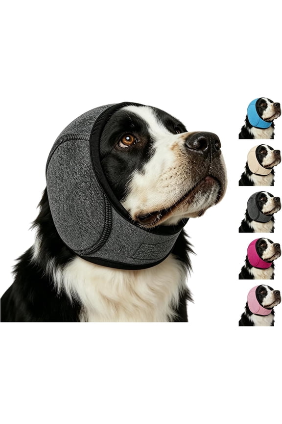 Zenpup, Zen Pup Noise Cancelling Ear Wrap, Calm Paws Ear Muffs Shield