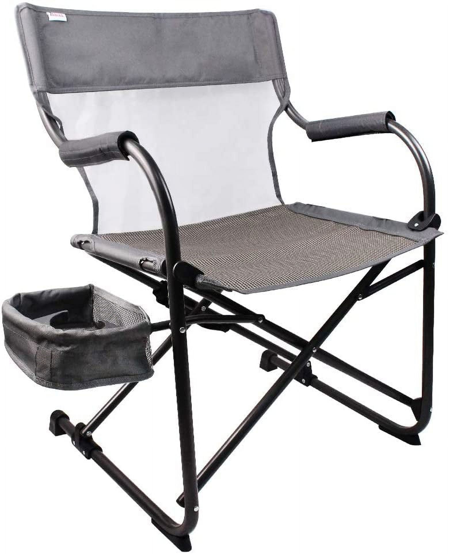 Zenree Foldable Padded Director's Chair, Heavy Duty Portable Camping
