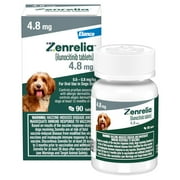 Zenrelia (Ilunocitinib) Tablets for Dogs, Once Daily Prescription Itch Relief for Dogs, Allergy Relief