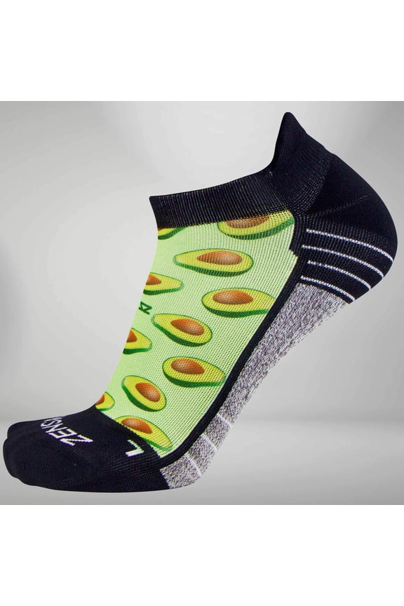 Avocado Socks (No Show) S / Lime Green