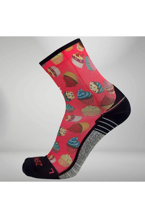CUpcakes Socks (Mini Crew) L / Coral