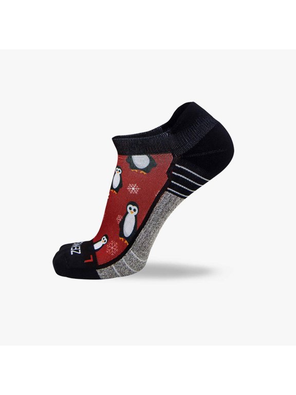 Zensah Christmas Cookies Socks (No Show) M / Green