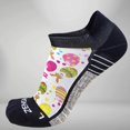 thumbnail image 1 of Zensah Easter Eggs Socks (No Show) M / White, 1 of 3