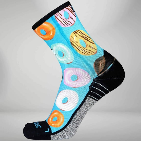 Zensah Foodie Socks (Mini Crew) S / Donuts