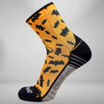 thumbnail image 1 of Zensah Halloween Socks (Mini Crew) L / Cats-Bats, 1 of 3