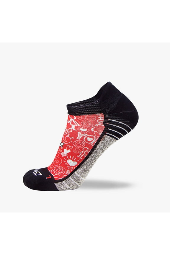 Love Socks (No-Show) S / Red