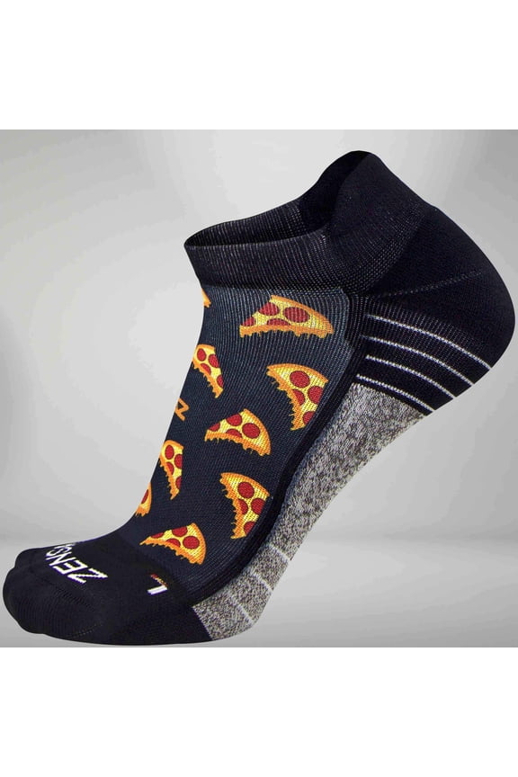 Pizza Socks (No Show) S / Navy