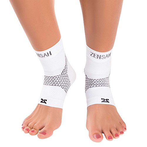 Zensah Plantar Fasciitis Sleeves (Pair) Plantar Fasciitis Socks, Arch Support, Plantar Fasciitis