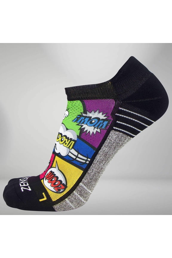 Pop Art Socks (No Show) M / Multi