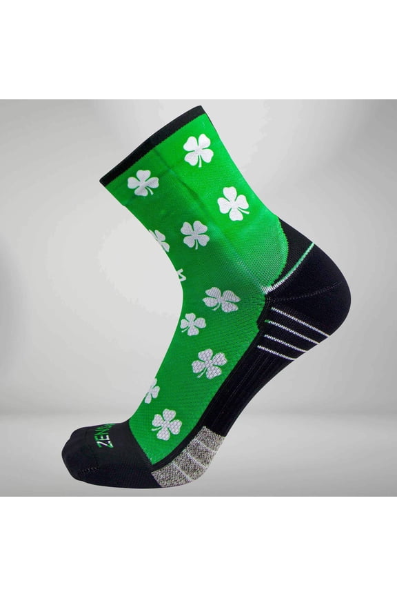 St. Patricks Day Socks (Mini Crew) L / Shamrock-Green