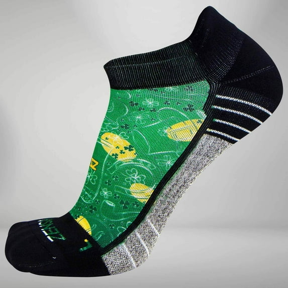 Zensah St Patricks Doodle (No Show) S / Green