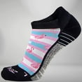 thumbnail image 1 of Zensah Summer Flamingo Socks (No-Show) S / White, 1 of 3