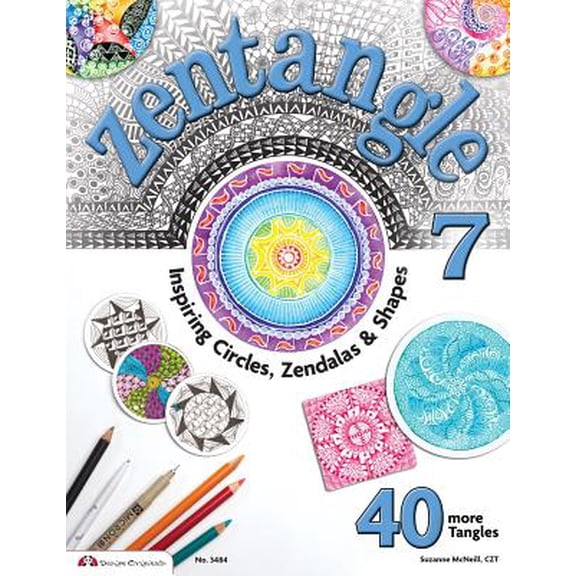 Pre-Owned Zentangle 7: Inspiring Circles, Zendalas & Shapes (Paperback) 157421361X 9781574213614