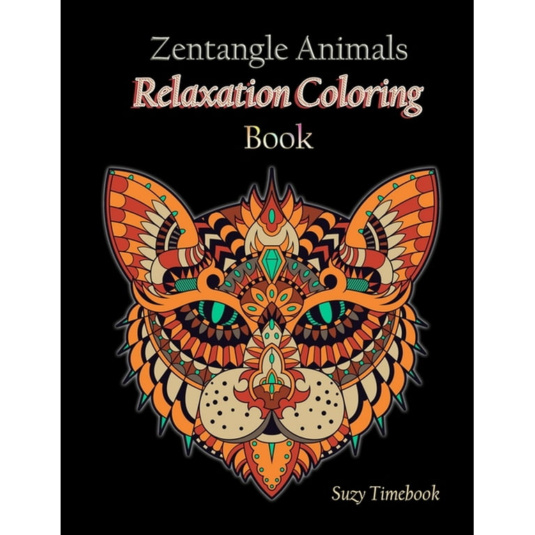 Animals Adult Coloring Book: Stressless Coloring Book Adult