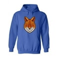 thumbnail image 1 of Zentangle Fox Head Hoodie Women -Image by Shutterstock, Female XX-Large, 1 of 4