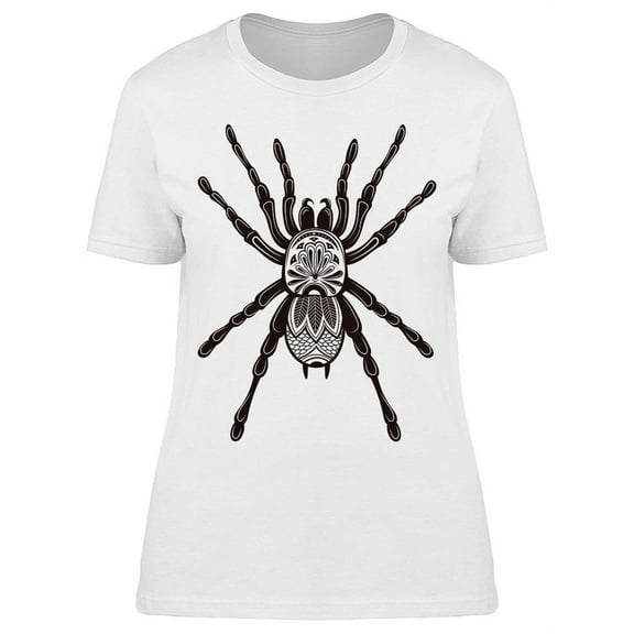 Zentangle Spider T-Shirt Women -Image by Shutterstock, Female Medium