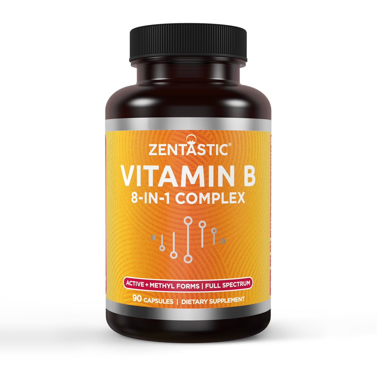 Zentastic Vitamin All B Vitamins with B12, B6, B9 Folic