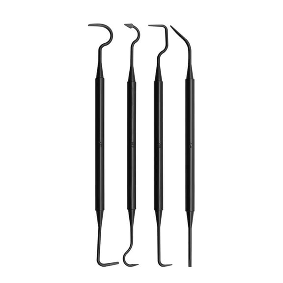 Zenthis About Nylon Pick Set Remove Dirt And Dust Sturdy Material Double-end Design Efficient Cleaning Hard-to-reach Places 180x6.8 Mm