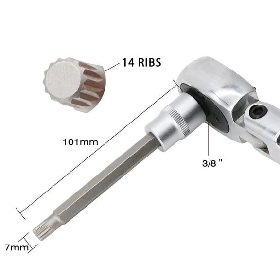 Zenthis Car Dual Clutch Transmission Actuator Release Tool for Ford for Focus for Fiesta for B-MAX for Transit 2012-2018 2011-2019 2012