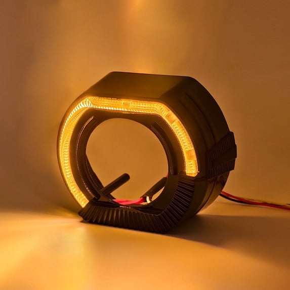 Zenthis LED Car Light Guide Headlight Bi-xenon Lens Integrated ...