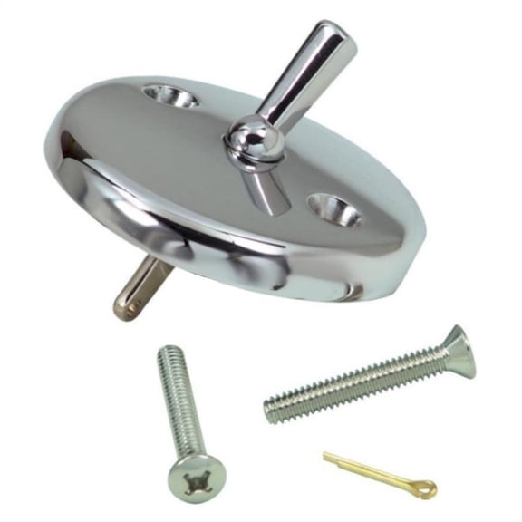 Zenthis Three-hole bathtub overflow panel bathtub overflow drain cover fit most bathtubs Plumbing Pipe Fitting Leak-proof Rust Resistant