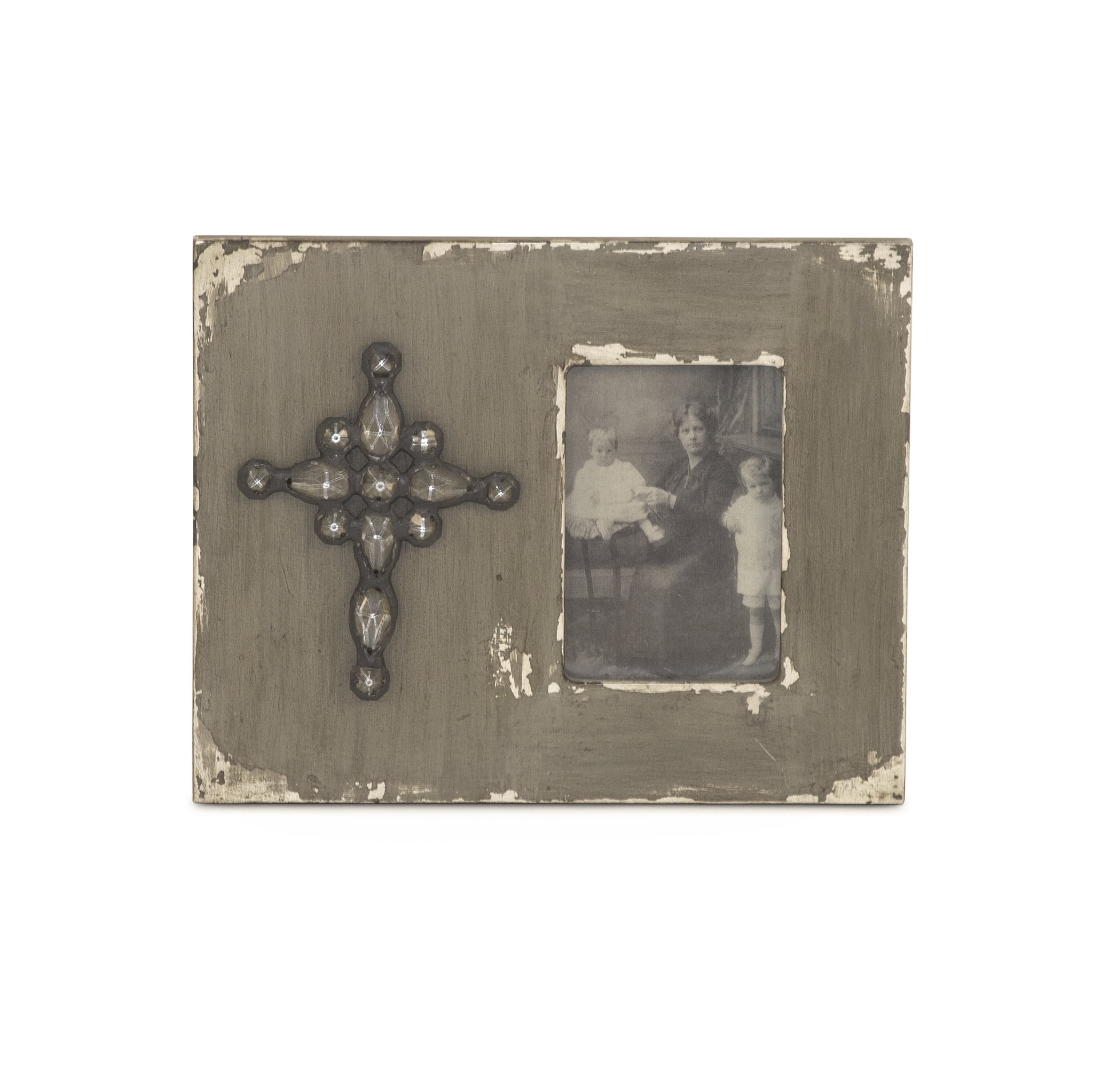 Zentique 1453-3 Wood Photo Frame, 8.5 x 10 x 0.5 in.
