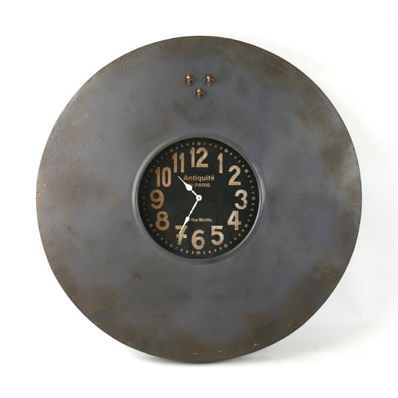 Zentique 39 in. Paris Wall Clock with Magnets