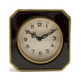 thumbnail image 1 of Zentique 5" Black and Gold Traditional Solid Desk Clock, 1 of 3