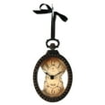 thumbnail image 1 of Zentique 6.25 in. Wall Iron Clock, 1 of 3