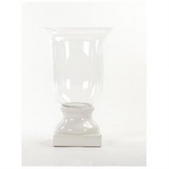 Zentique 7112L A369 Glass Accent Decor- 15 x 24 x 15 in.