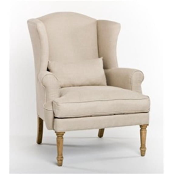 Zentique CF006 E255 A003 Loire Wingback Chair