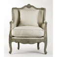 thumbnail image 1 of Zentique CFH198 432 C020 Jute Adele Love Chair, Off-White Cotton & Jute - 29 x 40 x 23. in., 1 of 2